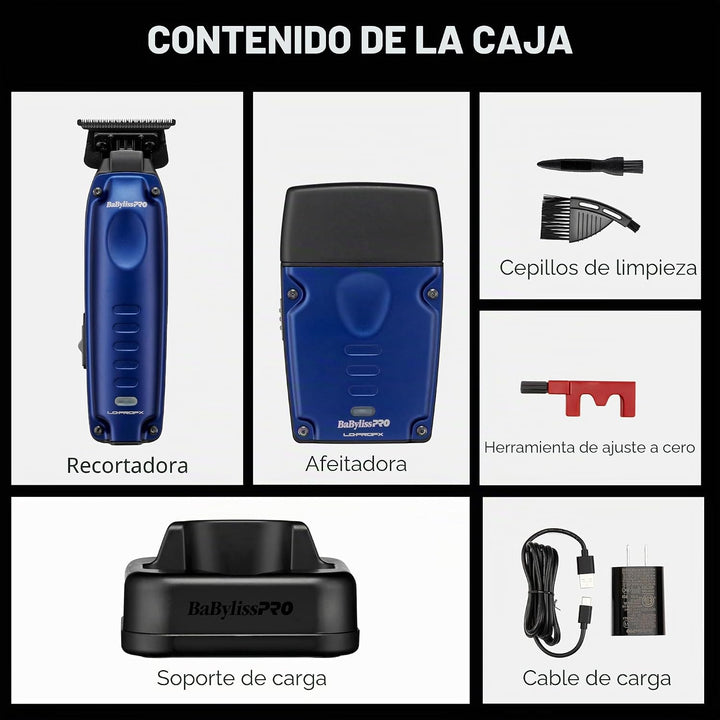 BaBylissPRO Recortadoras LO-PROFX compactas de alto rendimiento par...