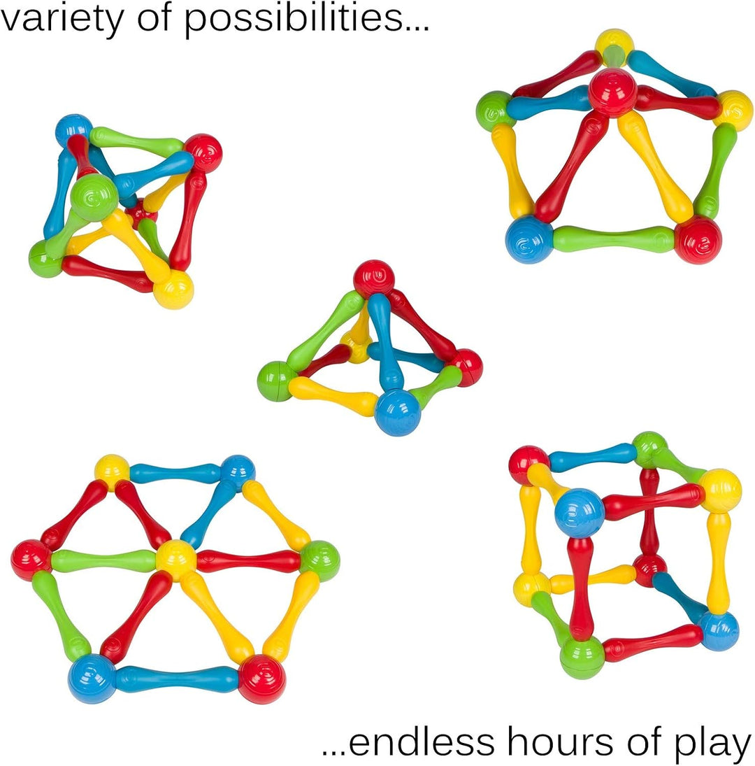 Goobi Juego de construcción de 20 piezas de bloques de
