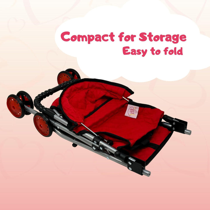 The New York Doll Collection My First Doll Stroller con Canasta, Co...