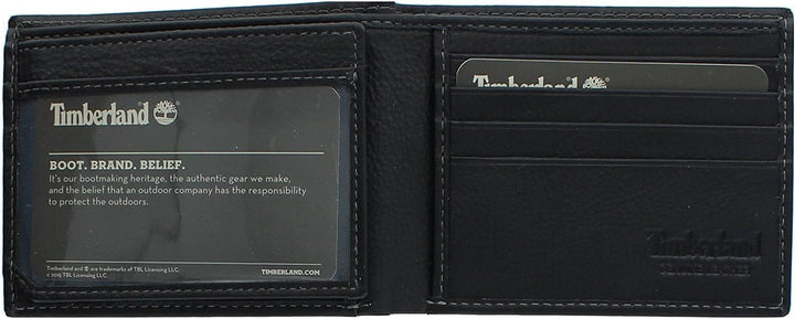 Timberland Wellington billetera de cuero RFID plegable de seguridad...