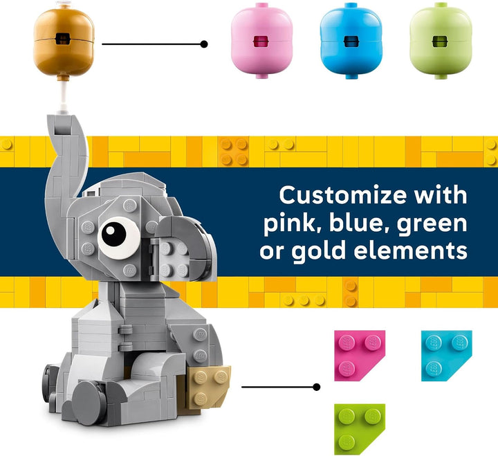 LEGO Baby Elephant in the Sky - Juego de construcción para adultos,...