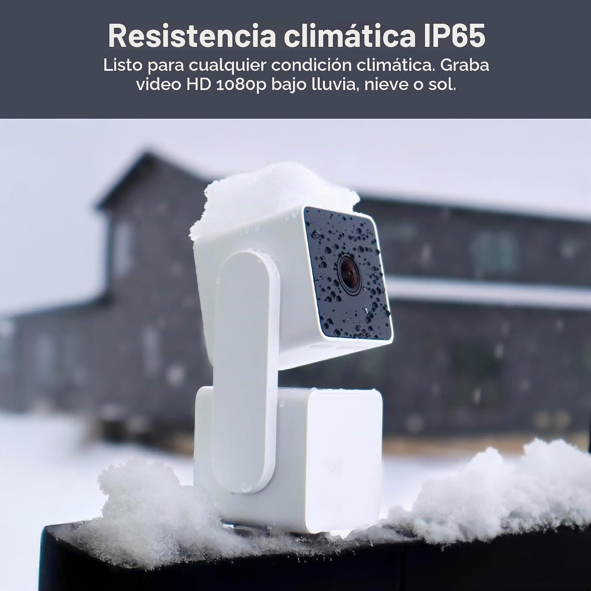 WYZE Cam Pan v3, cámara de seguridad para interiores y exteriores con