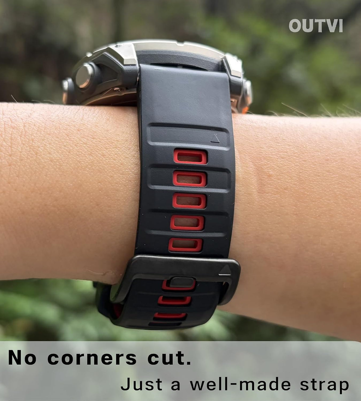 Correa deportiva suave y resistente para Garmin Fenix 5/Fenix 6/Fenix 7 de 0.866 in - QuickFit 22 correas de reloj para Garmin Fenix 8 1.850 in/Fenix 5 Plus/Fenix 6 Pro/Fenix 7 Pro Sapphire