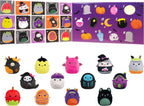 Squishmallows Calendario de cuenta regresiva de Halloween original de Micromallows 13 unidades de felpa