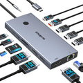 Estación de acoplamiento del ordenador portátil 3 monitores HDMI