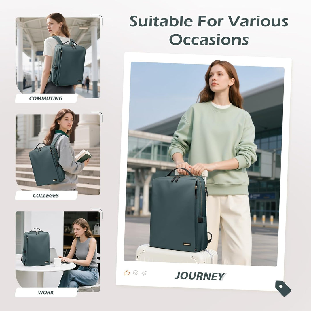 GOLF SUPAGS - Mochila elegante para laptop para mujer, mochila para...