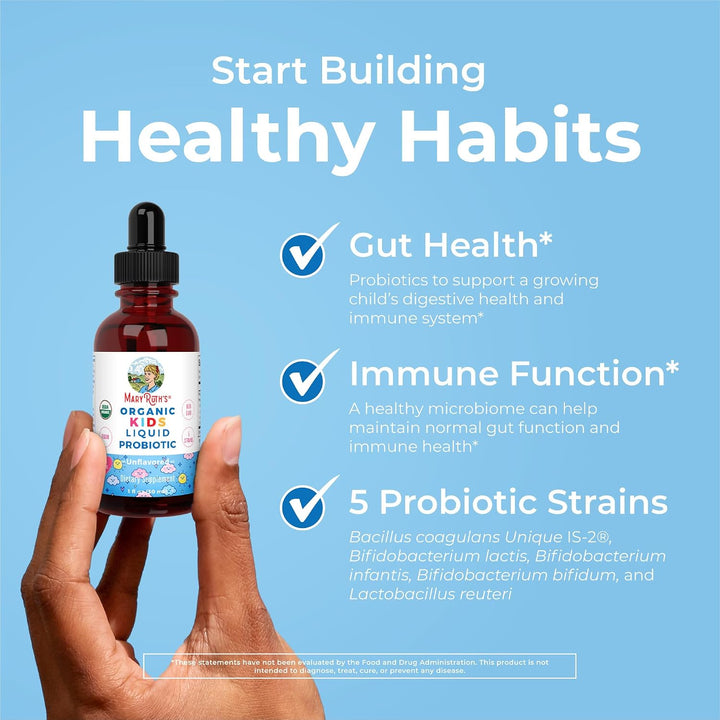 MaryRuth Organics Gotas líquidas probióticas para niños | Probiótic...