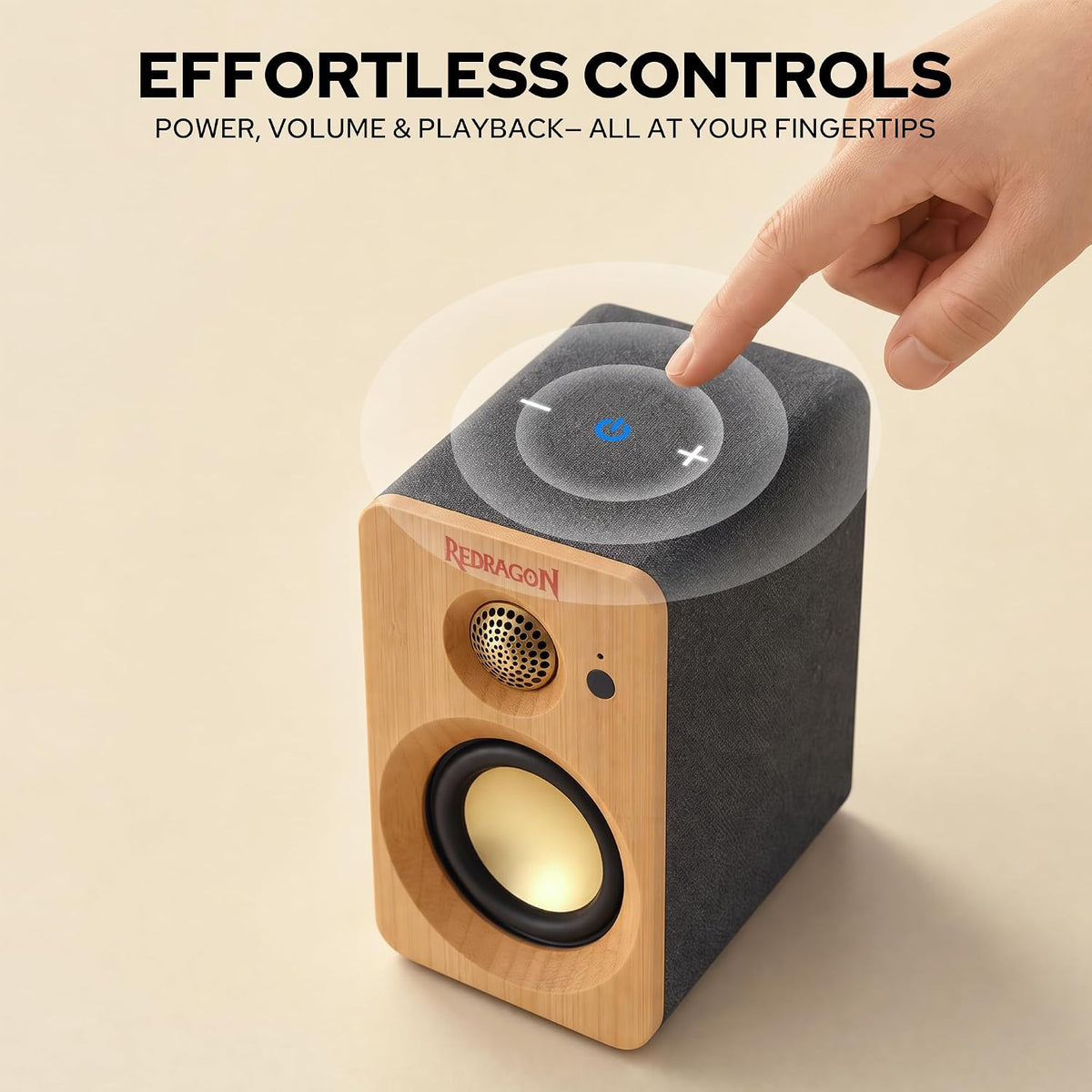 Redragon Altavoz multimedia GS818, altavoces de computadora de escritorio
