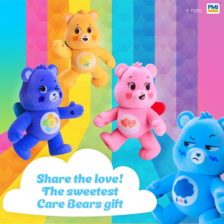 Care Bears - Figuras de acción articuladas, paquete de 2, figuras d...