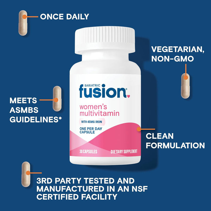 Bariatric Fusion Multivitamínico bariátrico One Per Day con hierro...