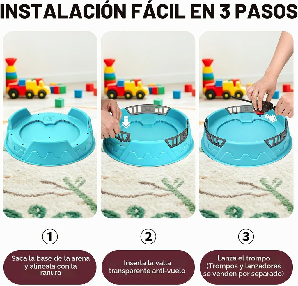 X Battling Stadium solamente, X Acceleration Rail Spinning Tops