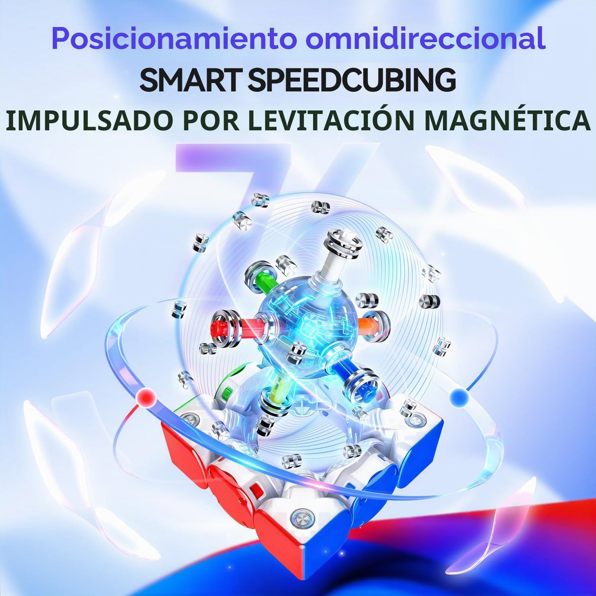 GAN i4 Maglev UV, cubo de velocidad inteligente con GanPod para