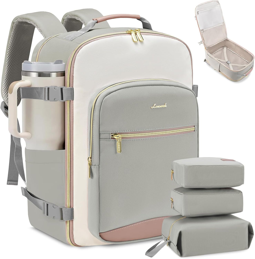 LOVEVOOK Mochila de equipaje de mano artículo personal bolsa de via...