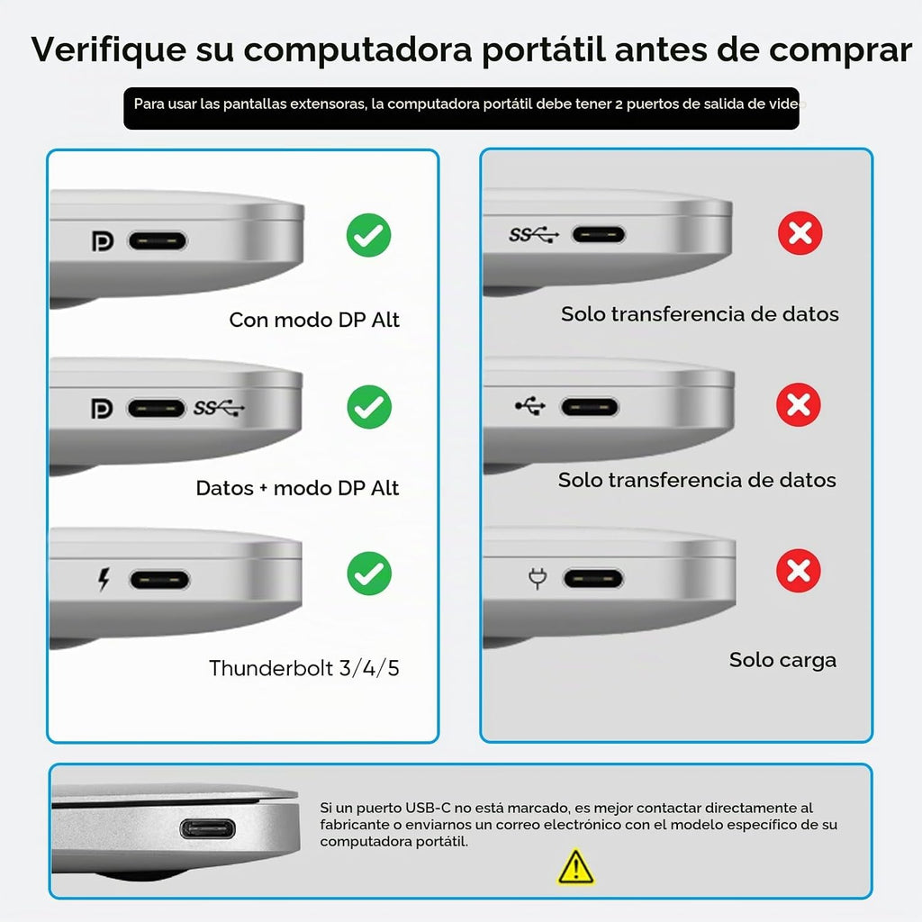 LXU Monitor extensor de pantalla portátil portátil de 14 pulgadas,...