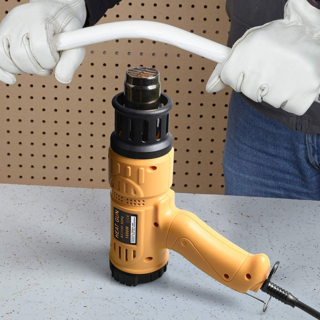 Seekone Pistola de calor 1800W 122℉-1202℉ (50℃- 650℃) Kit de pistol...