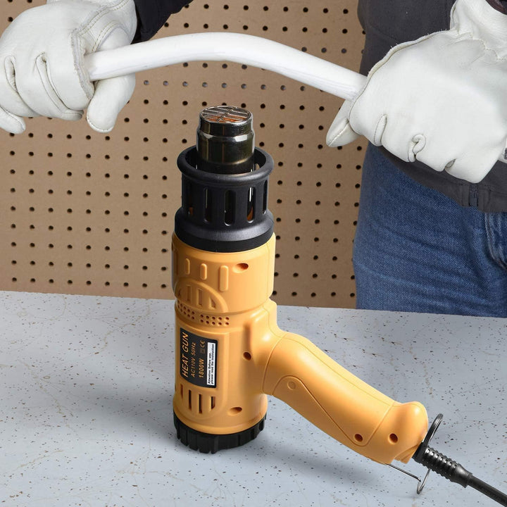 Seekone Pistola de calor 1800W 122℉-1202℉ (50℃- 650℃) Kit de pistol...