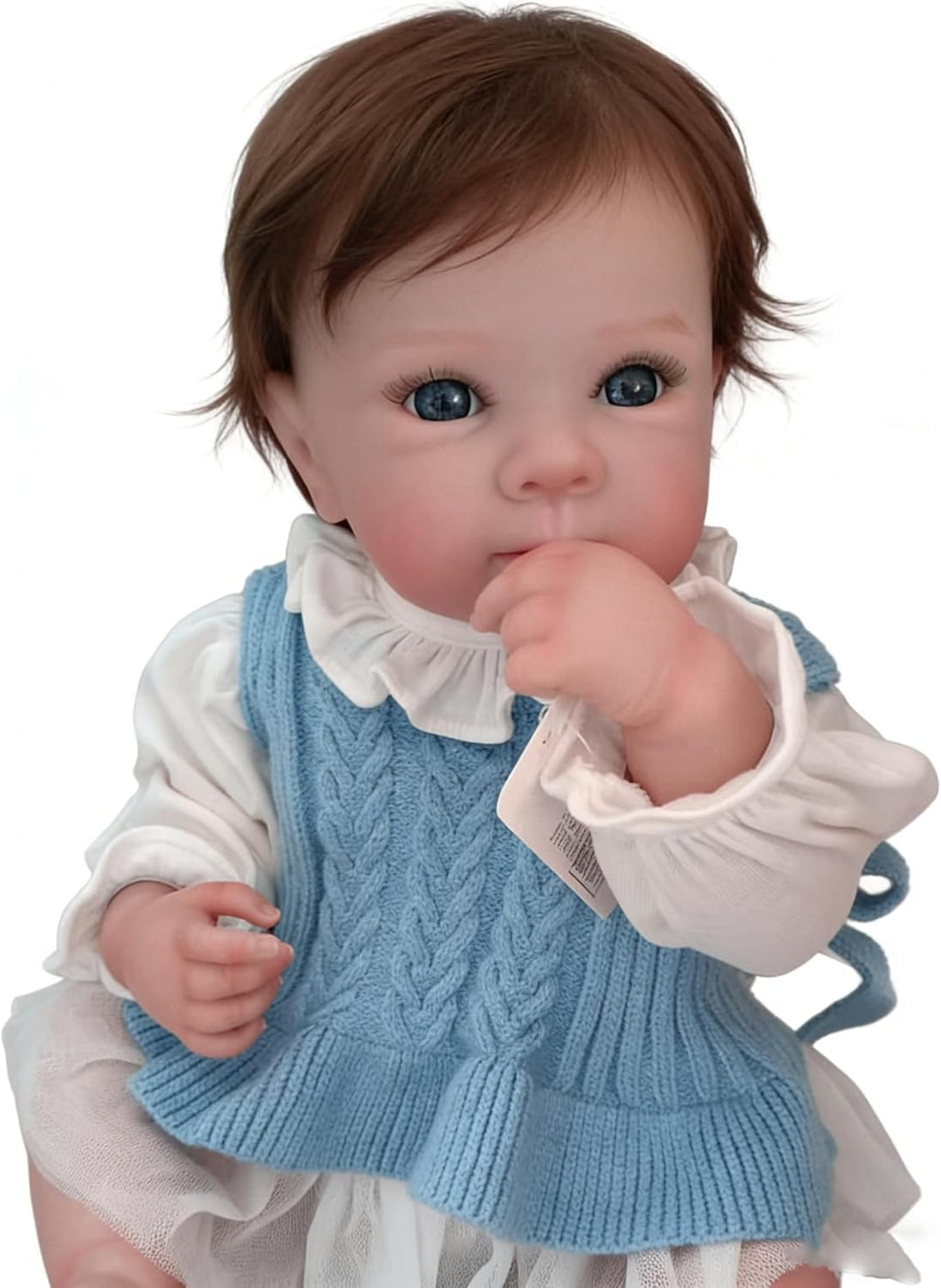 Anano Muñeca realista Reborn de silicona de cuerpo completo para ni...
