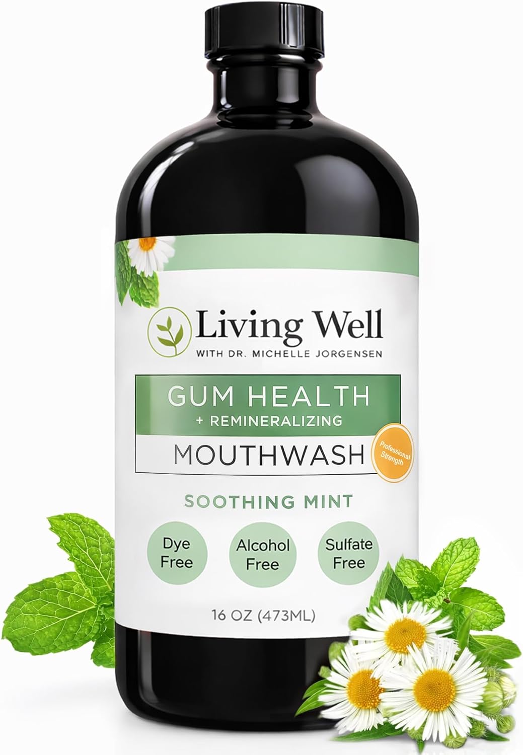 Enjuague bucal remineralizante + para la salud de las encías Living...