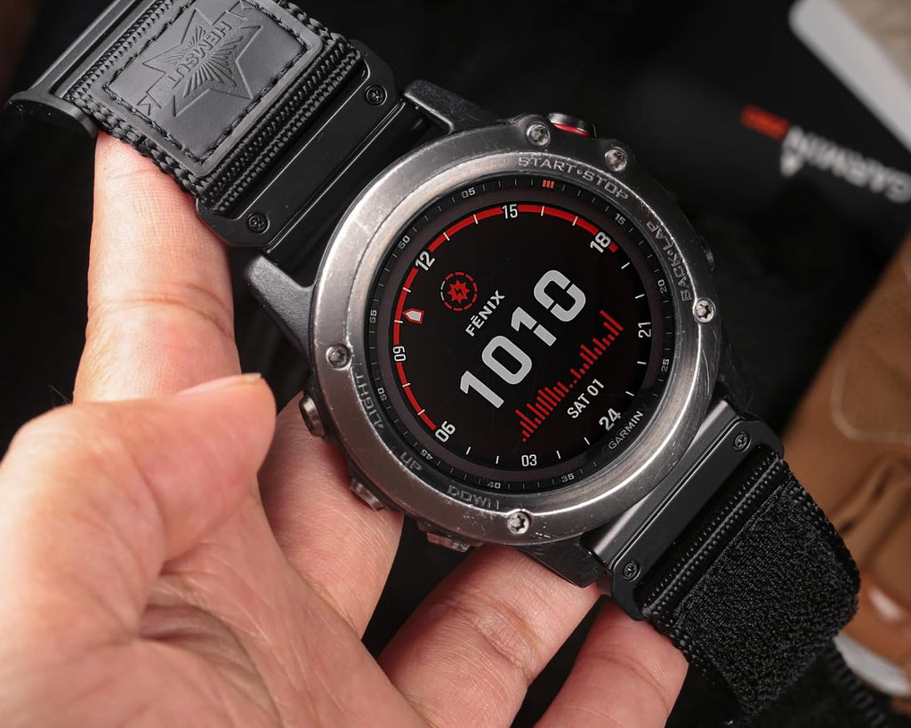 Correa de reloj QuickFit de nailon para Garmin Fenix, Epix, Instinct