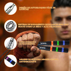 Cuerda de salto de velocidad de aluminio autobloqueante, juego de 2 cables