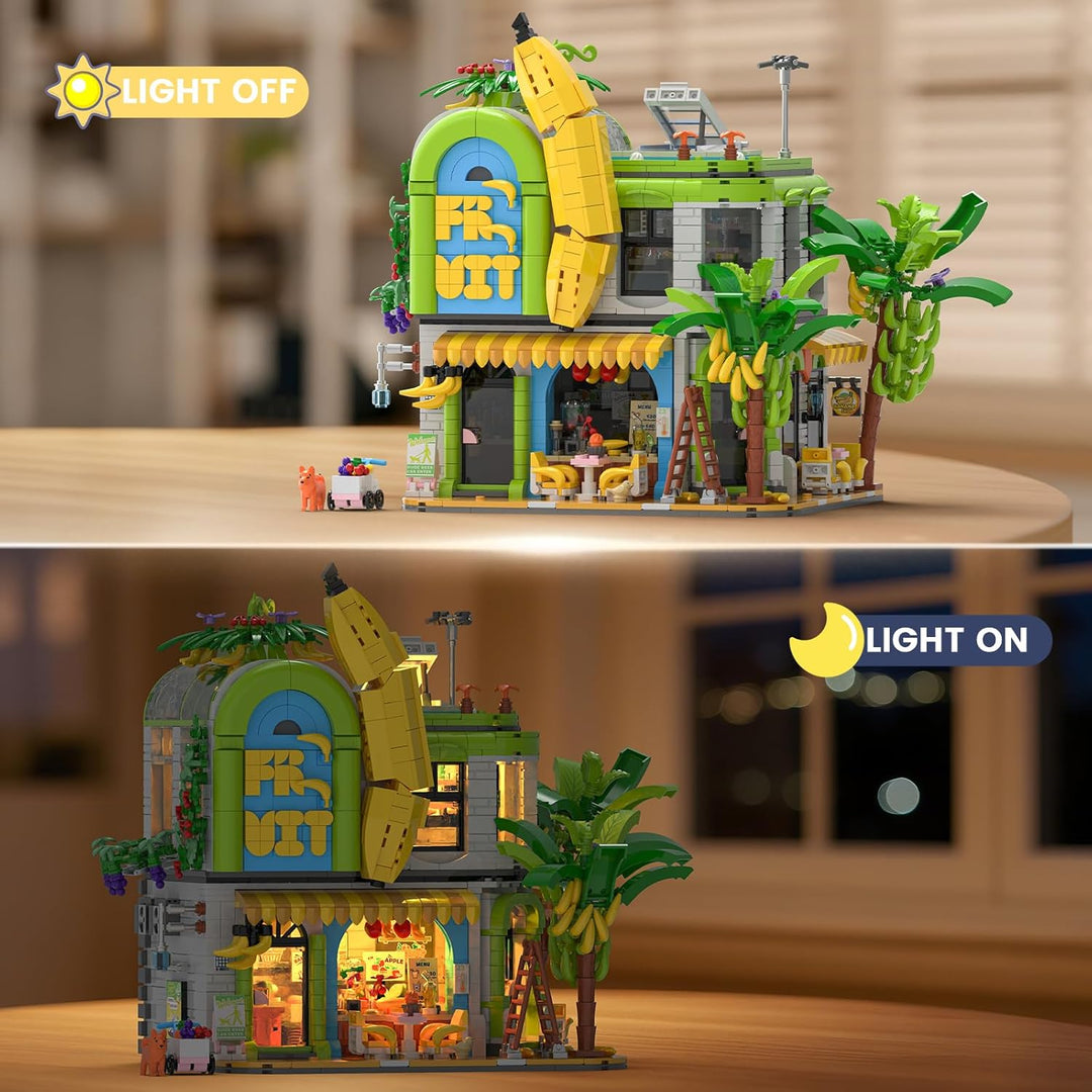 Banana Shop House - Juego de construcción de la ciudad