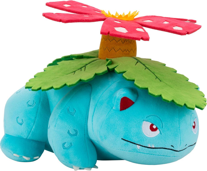 Pokemon Venusaur - Peluche suave de 12 pulgadas con detalles autént...