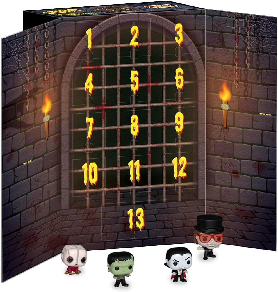 Funko Pop! Calendario de cuenta regresiva de bolsillo Pop: cuenta regresiva espeluznante de 13 días