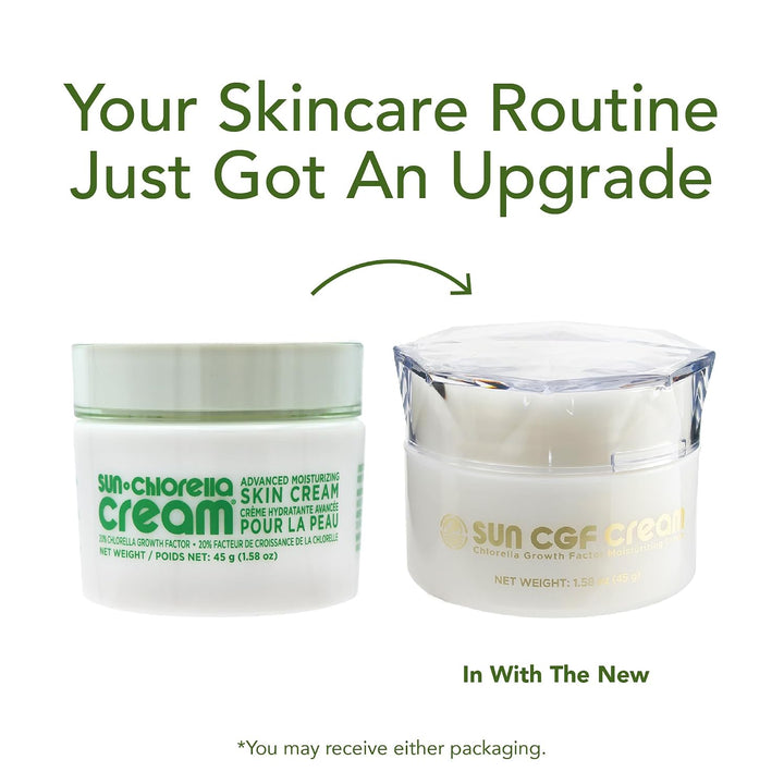 Sun Chlorella Crema hidratante facial que aumenta la hidratación pr...