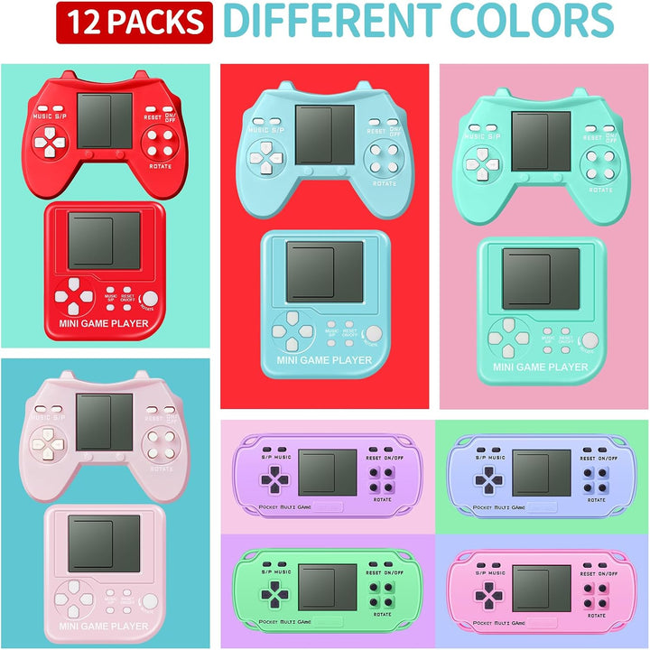 SSRMX 24 piezas de recuerdos de fiesta de videojuegos para niños, m...