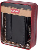 Levi's Billetera triple RFID para hombre, elegante y delgada, i...