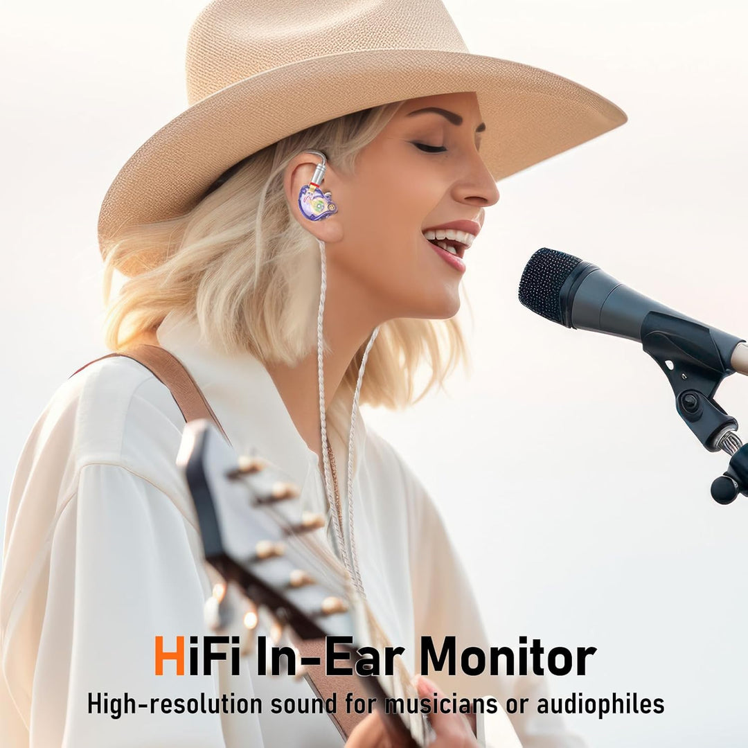 Auriculares Vibes 202 con cable - Auriculares HiFi con monitor en e...
