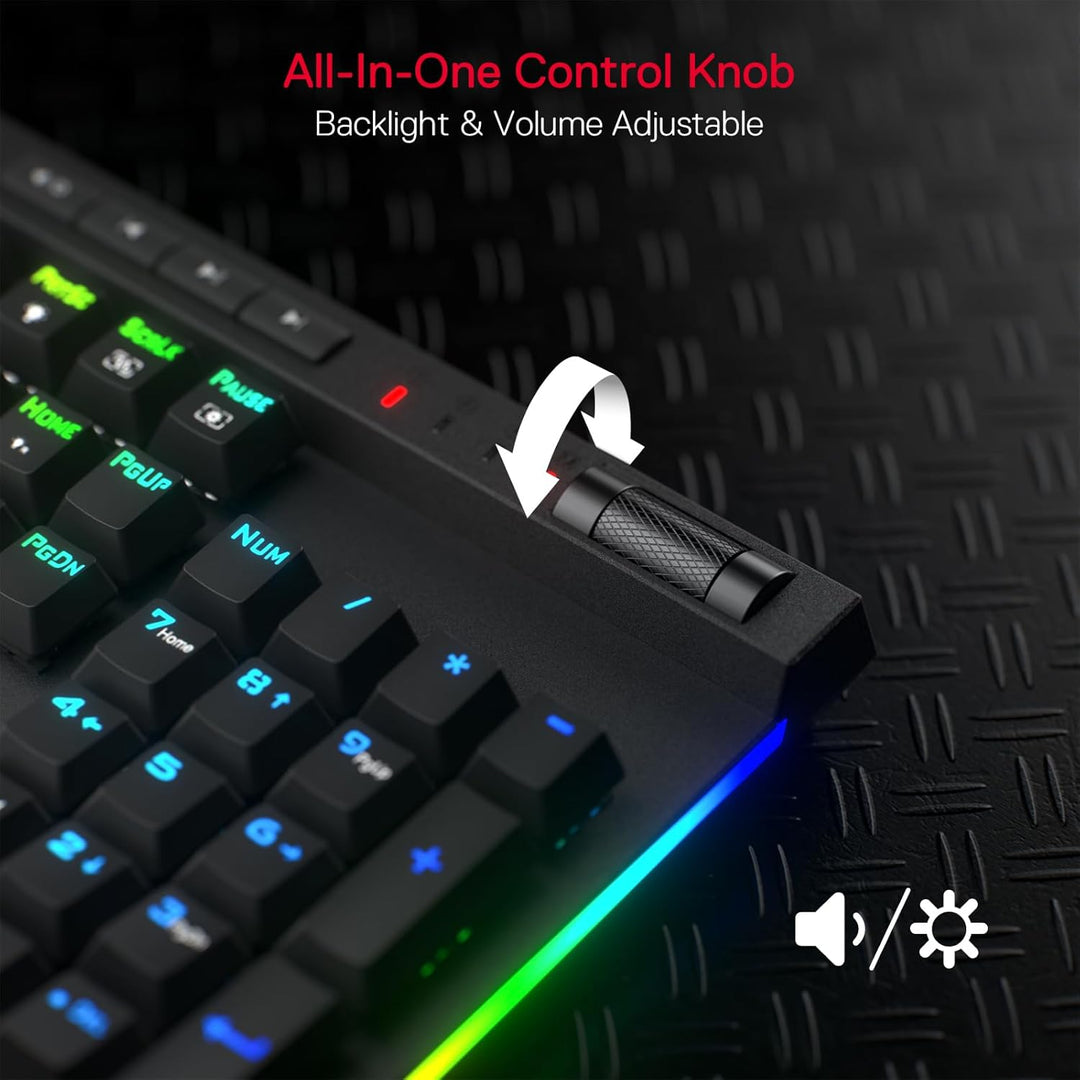 Redragon K580 PRO teclado inalámbrico RGB para juegos, teclado mecá...