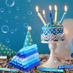 Lunmon 120 piezas de mini varitas de burbujas de invierno a granel, regalos de fiesta de invierno, regalos para niños pequeños, Hanukkah, Janucá, suministros de fiesta de cumpleaños, bolsa de regalo
