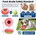 Juguete congelado todo en uno para perros con molde extraíble, juguete de enriquecimiento para masticar y lamer para estimulación mental, indestructible para masticadores agresivos, fibra de