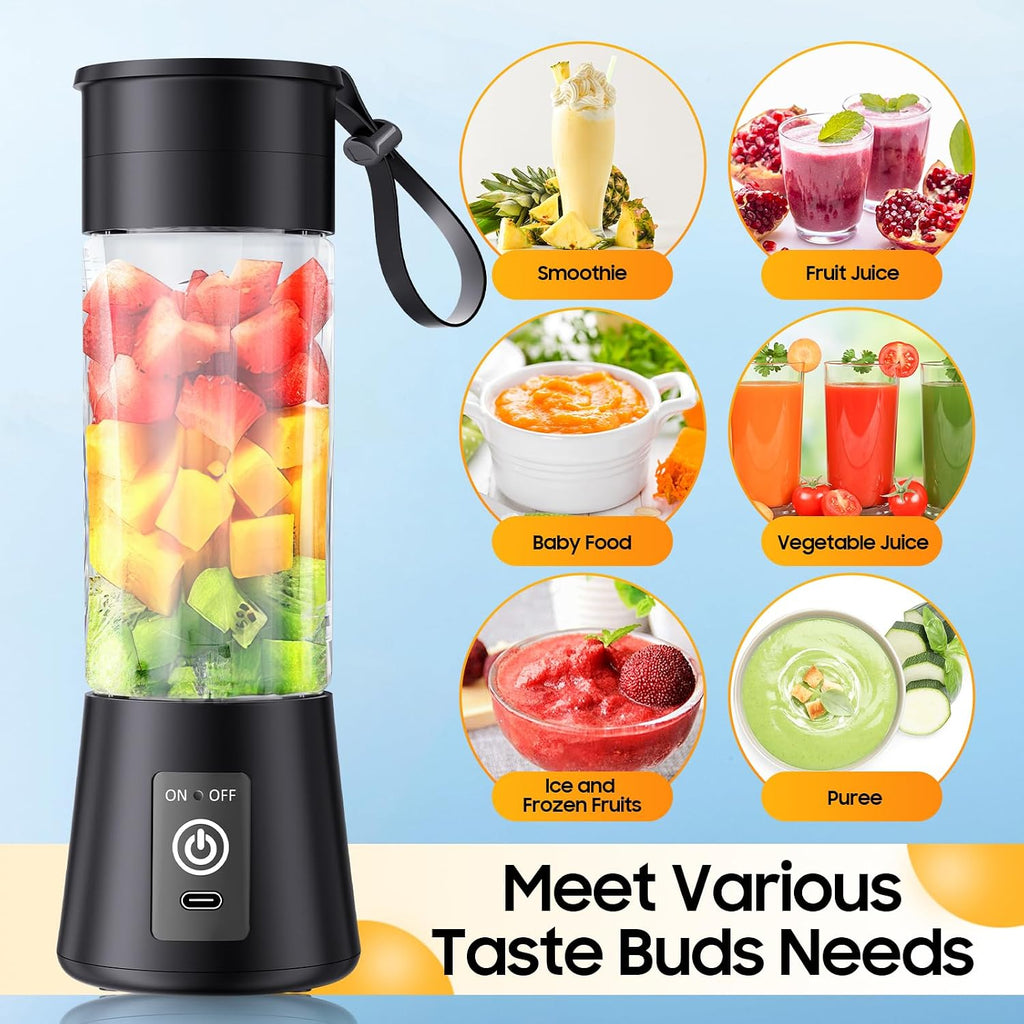 Batidora portátil de smoothie recién actualizada en 2026 - Batidora personal para viaje