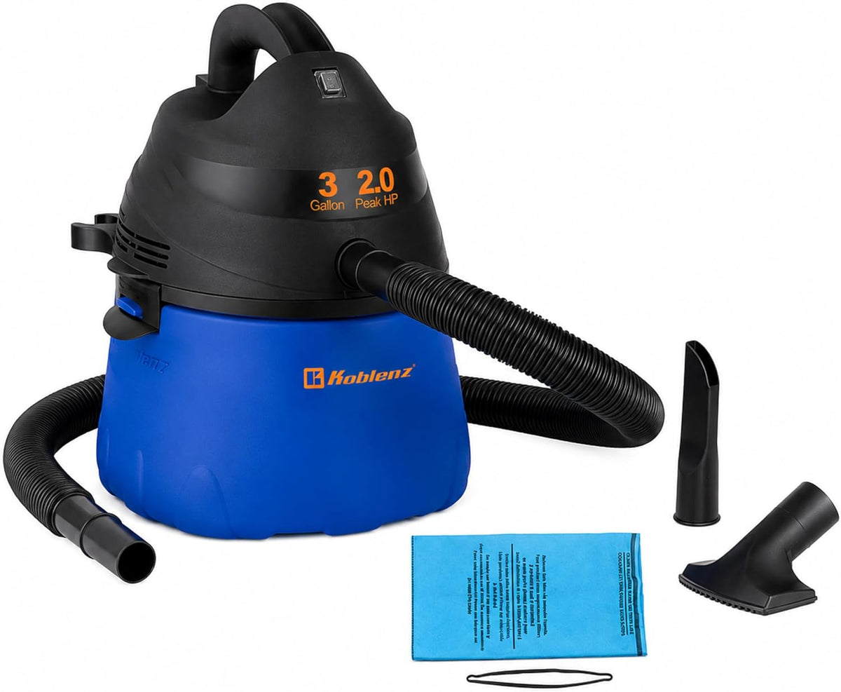 Koblenz WD-353L Aspiradora en seco y húmedo, taller de garaje para el hogar