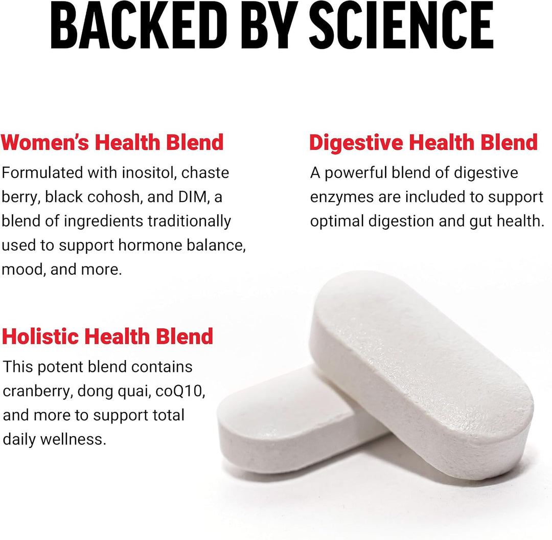 Force Factor Multivitamínico para mujeres para apoyar el equilibrio...