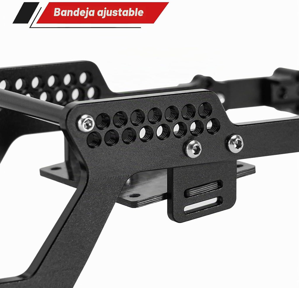INJORA Kit de chasis universal LCG de aluminio para TRX4M
