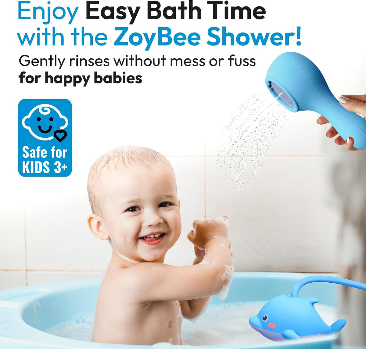 Cabezal de ducha de baño recargable para bañera