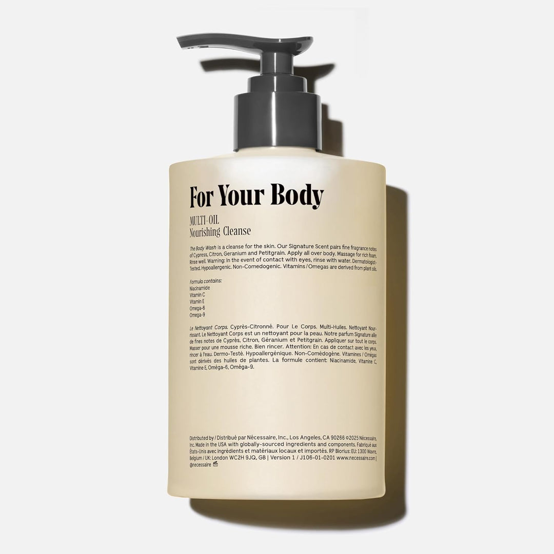 Nécessaire The Body Wash Cyprès-Citronné - Gel de ducha multiaceite...