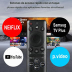 Reemplazo remoto para Samsung-Smart-TV, BN59-01480A, recargable solar y tipo C, control de voz e inteligencia artificial, compatible con televisores inteligentes Samsung 2025-2026
