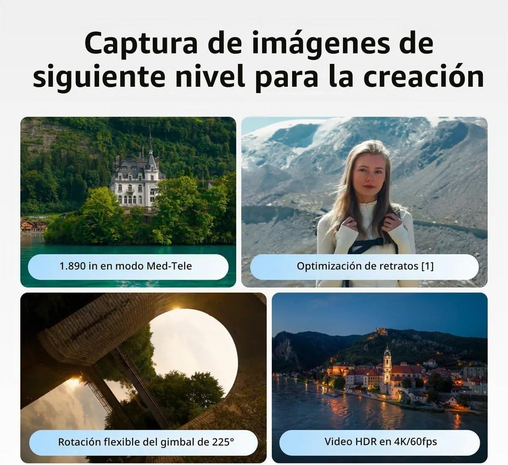 DJI Mini 5 Pro 4K Drone Bundle con RC 2, 4 baterías y accesorios