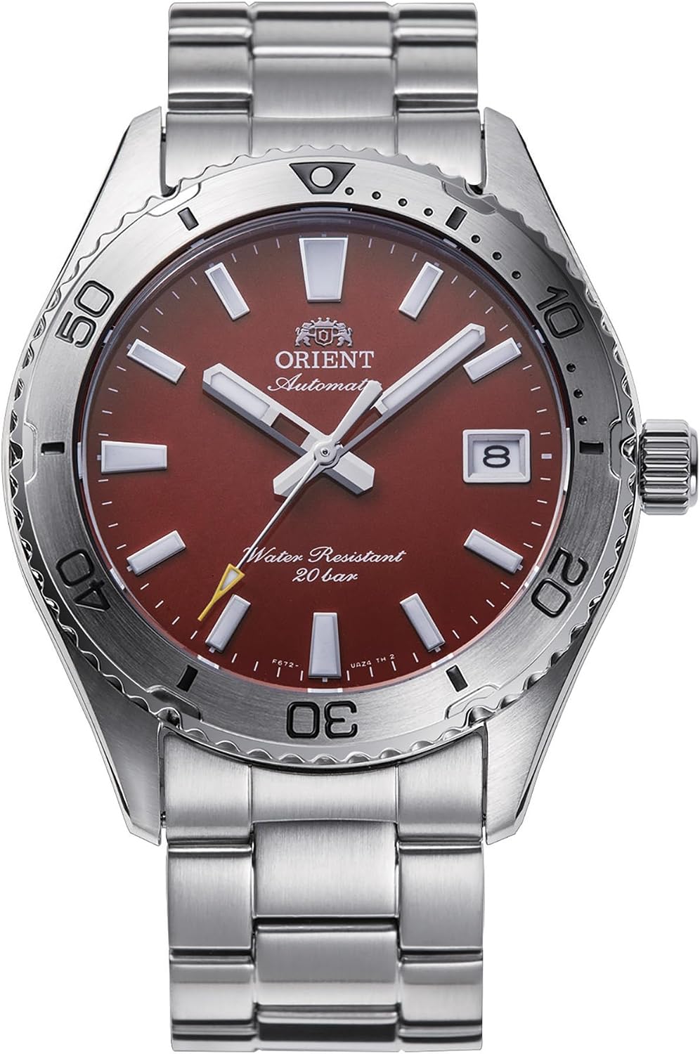 Orient Sports Mako 40 mm – AC0Q Reloj automático para hombre con cuerda manual y resistente al agua