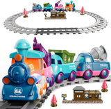 Juego de tren para niños pequeños juguetes magnéticos de