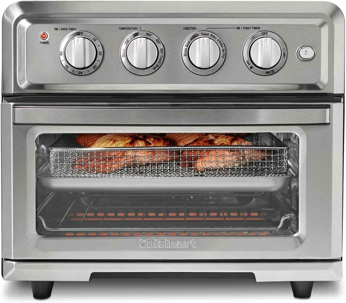 Cuisinart Combo de horno tostador y freidora de aire, encimera, 7 en 1
