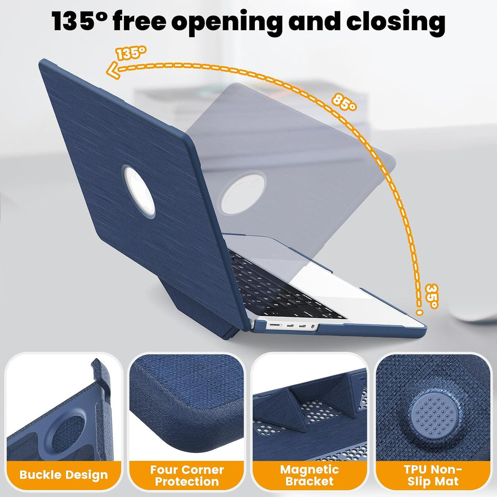 KAIJIAbox Funda compatible con MacBook Air de 15 pulgadas M5 M4-M2 2026