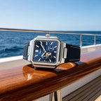 Reloj Automático Mecánico para Hombre, Relojes de Pulsera para Hombre, Diseño Cuadrado, Moda