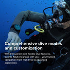 SUUNTO Nautic S - Reloj de buceo, pantalla táctil AMOLED (262.5 ft