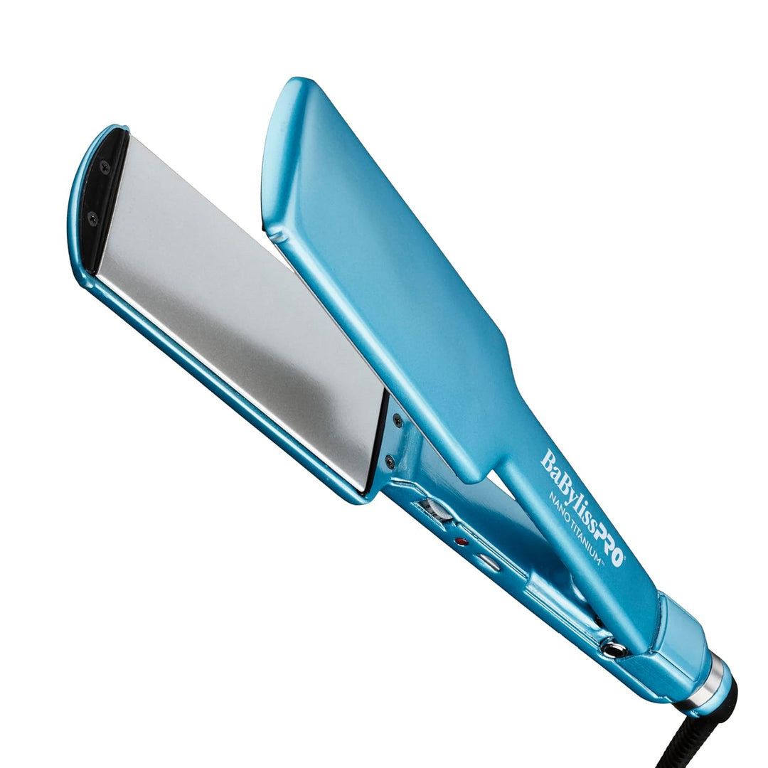 BabylissPRO Nano Titanium Ultra-Thin Hair Straightener, Professiona...
