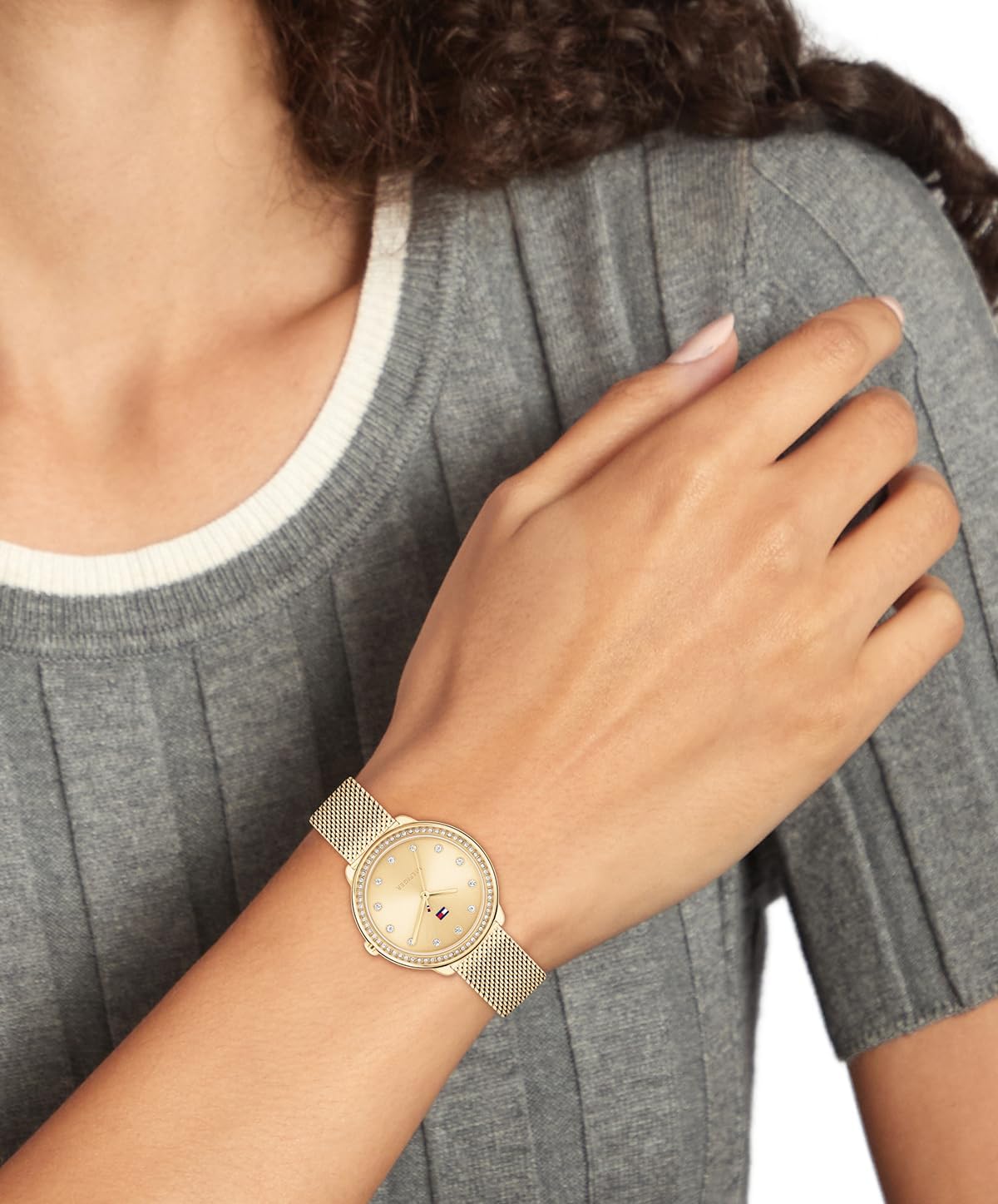 Reloj de vestir para mujer Tommy Hilfiger - 3H Quartz - Reloj de pulsera en acero inoxidable - Resistente al agua hasta 3 ATM/30 metros - Elegante reloj de moda premium para todas las ocasiones - 33 mm